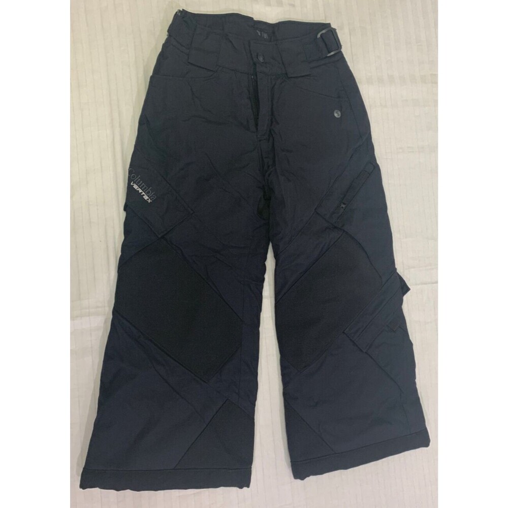 COLUMBIA VERTEX NYLON GIRLS SNOW SKI CARGO PANTS SIZE 4/5
